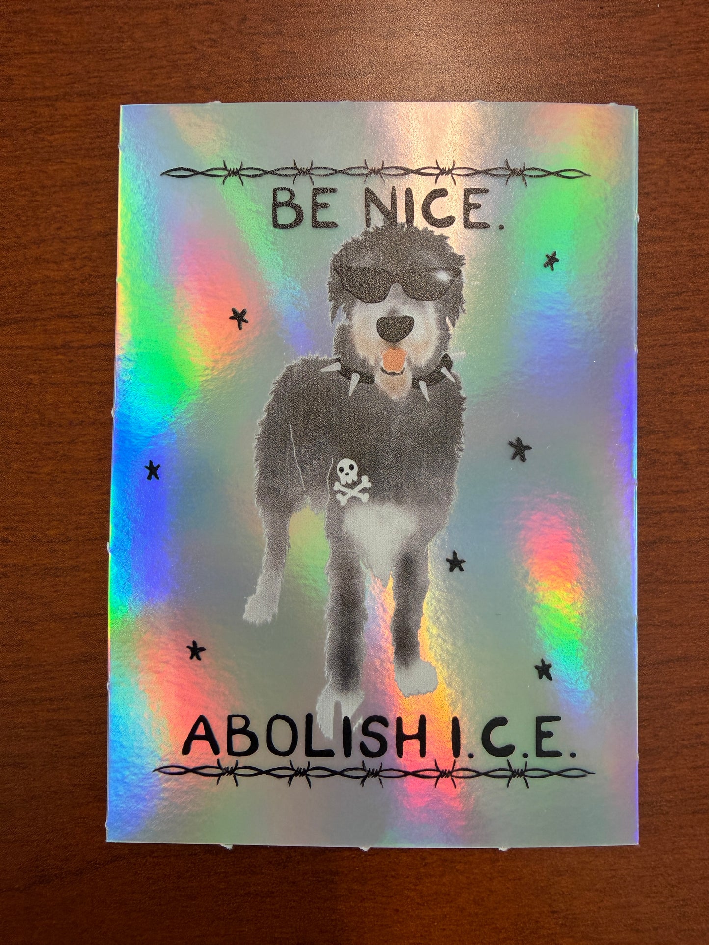 Abolish ICE sticker