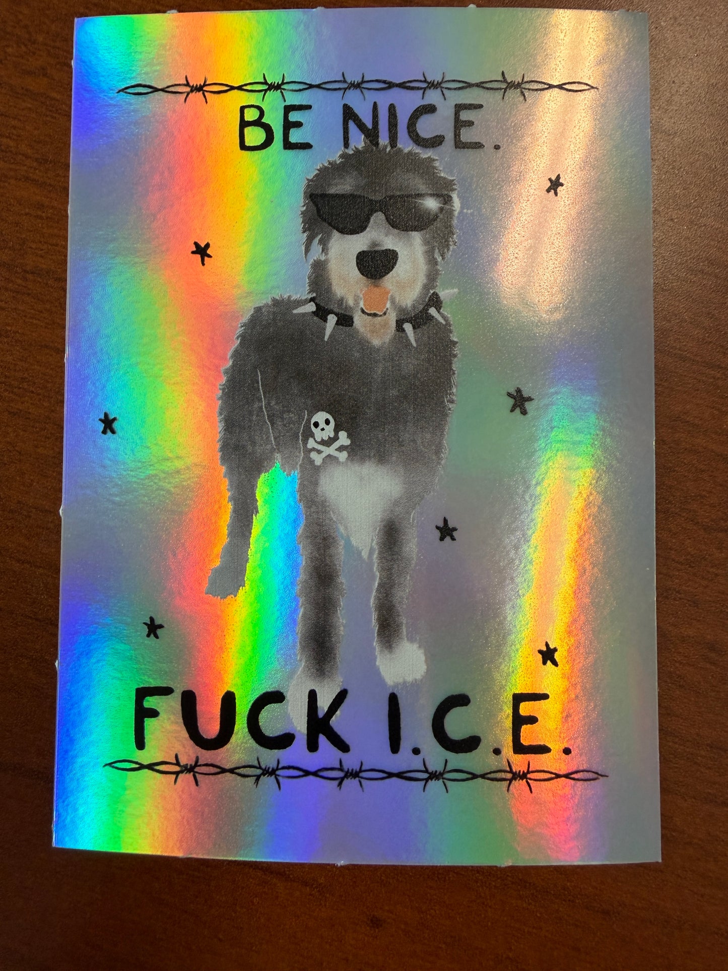 Fuck ICE sticker