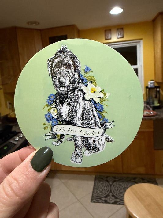 be like Chicken sticker